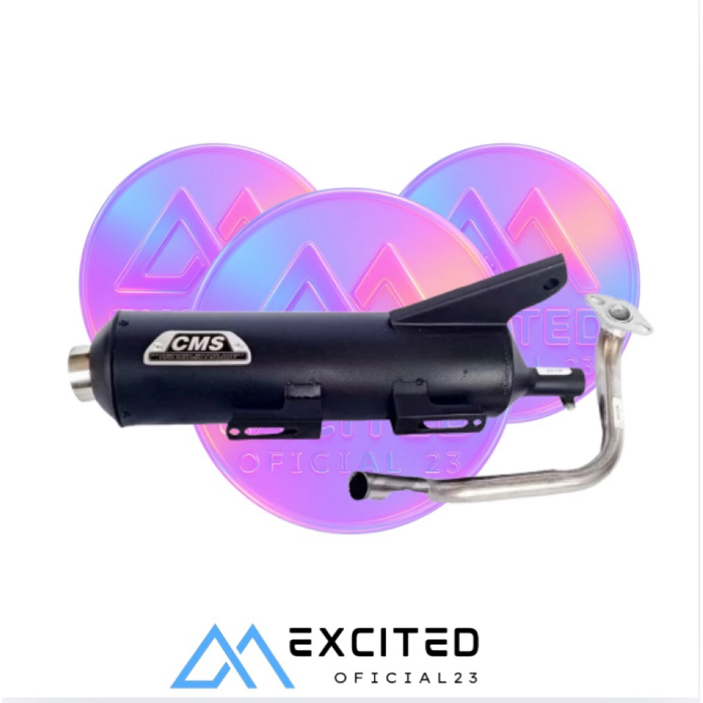 Jual KNALPOT STANDART RACING UNTUK SEMUA MATIC ADEMBASS GERUNG | Shopee ...