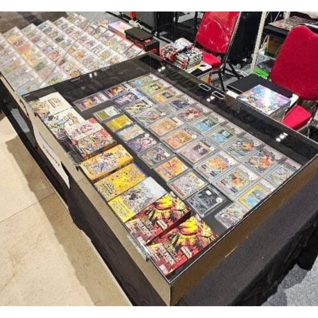 Jual display koper acrylic meja pokemon tcg 86 x 60 x 11 cm | Shopee ...