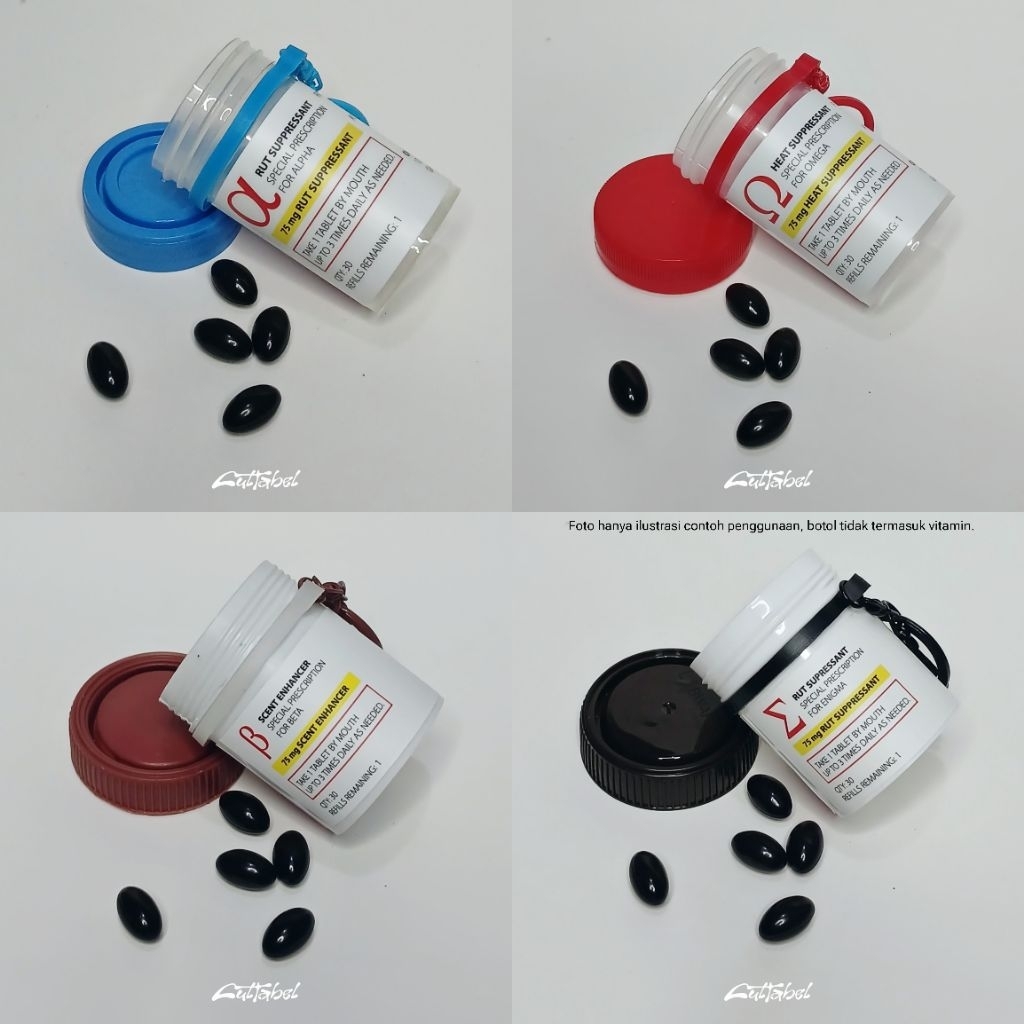 Jual RUT / HEAT SUPRESSANT OMEGAVERSE OMEGA ALPHA BOTOL KOSONG | Shopee ...