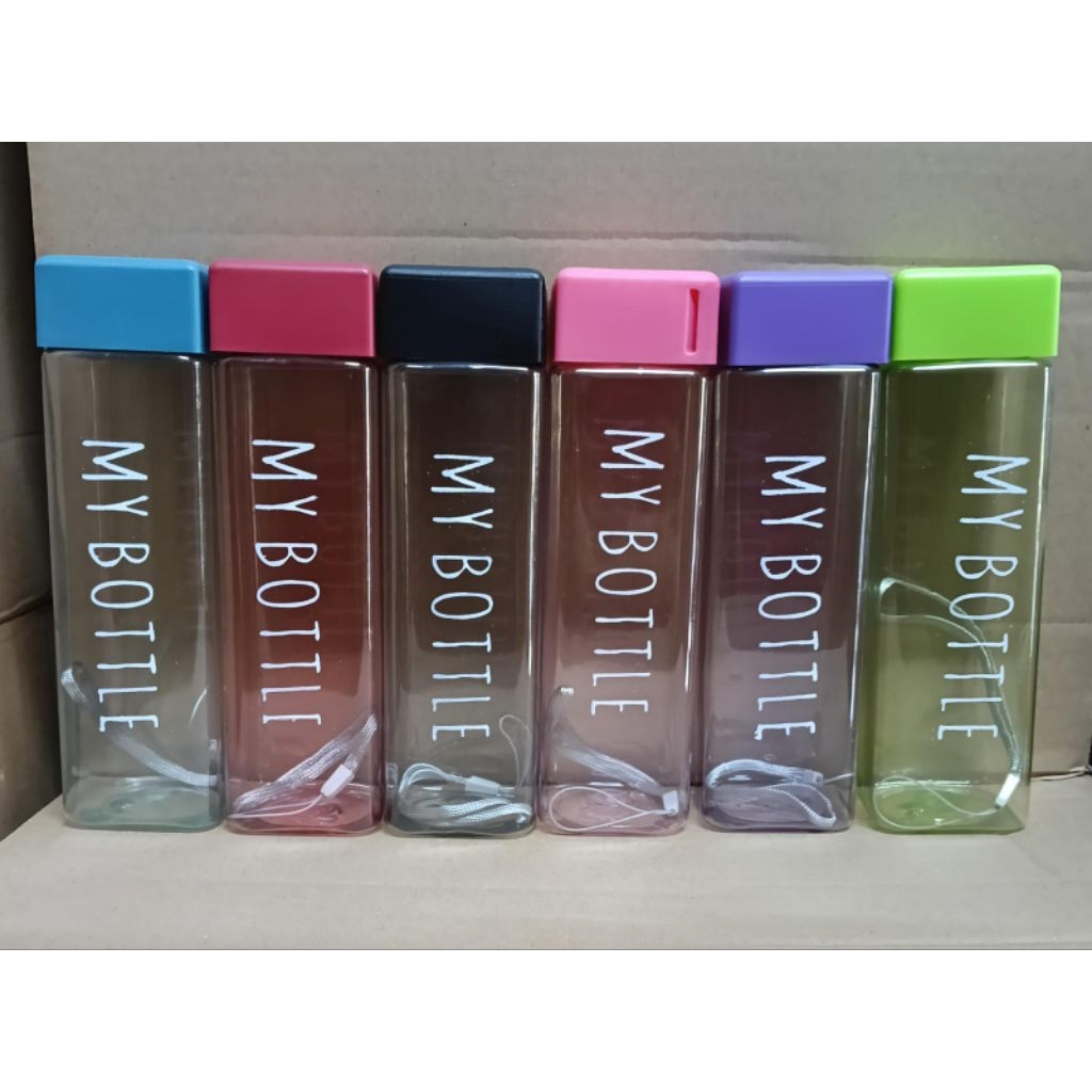 Jual My bottle Kotak Botol minum model baru persegi my bottle ...