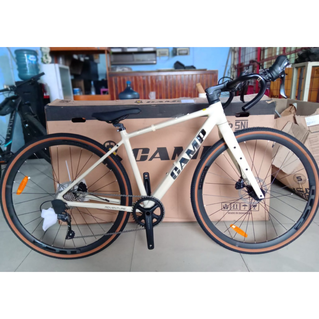 Jual SEPEDA HYBRID 700C CAMP ADVENTURE 700C 2 x 9 Speed - HYDRAULIC ...