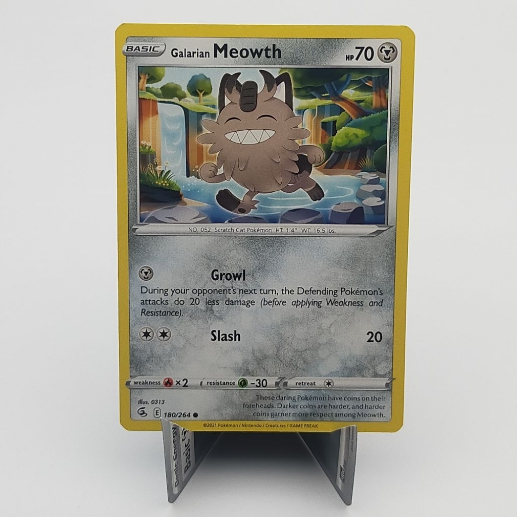 galarian meowth pokemon card value Amazon.com: Galarian Perrserker - 085/159 + Galarian Meowth 084/159 -  Evolution Set - Crown Zenith