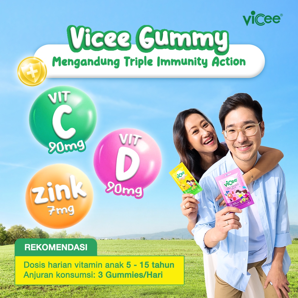 Jual [Baru] Vicee Gummy - Fun Tropical Tango 1 Sachet - Permen lunak ...
