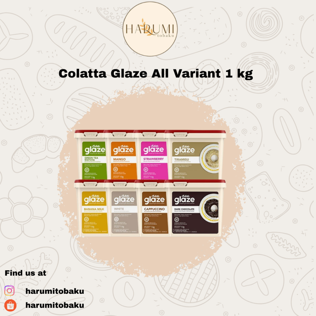 Jual Colatta Dip Glaze All variant -- 1 Kg | Shopee Indonesia