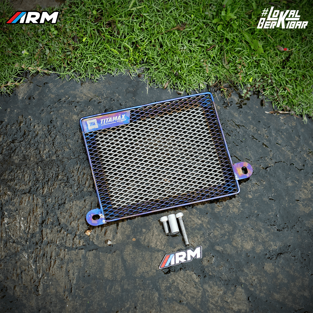 Jual ARM ARUMI COVER RADIATOR TITANIUM VARIO PCX ADV AEROX NMAX LEXI ...