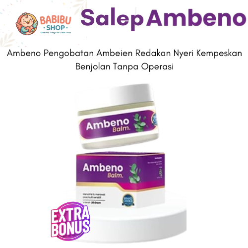 AMBENO Cream Asli Original Mengatasi Benjolan Ambeyen dan Wasir Paling Ambuh