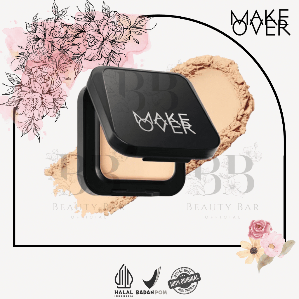 Jual MAKEOVER - Perfect Cover Two Way Cake TWC - Bedak Padat Bedak ...