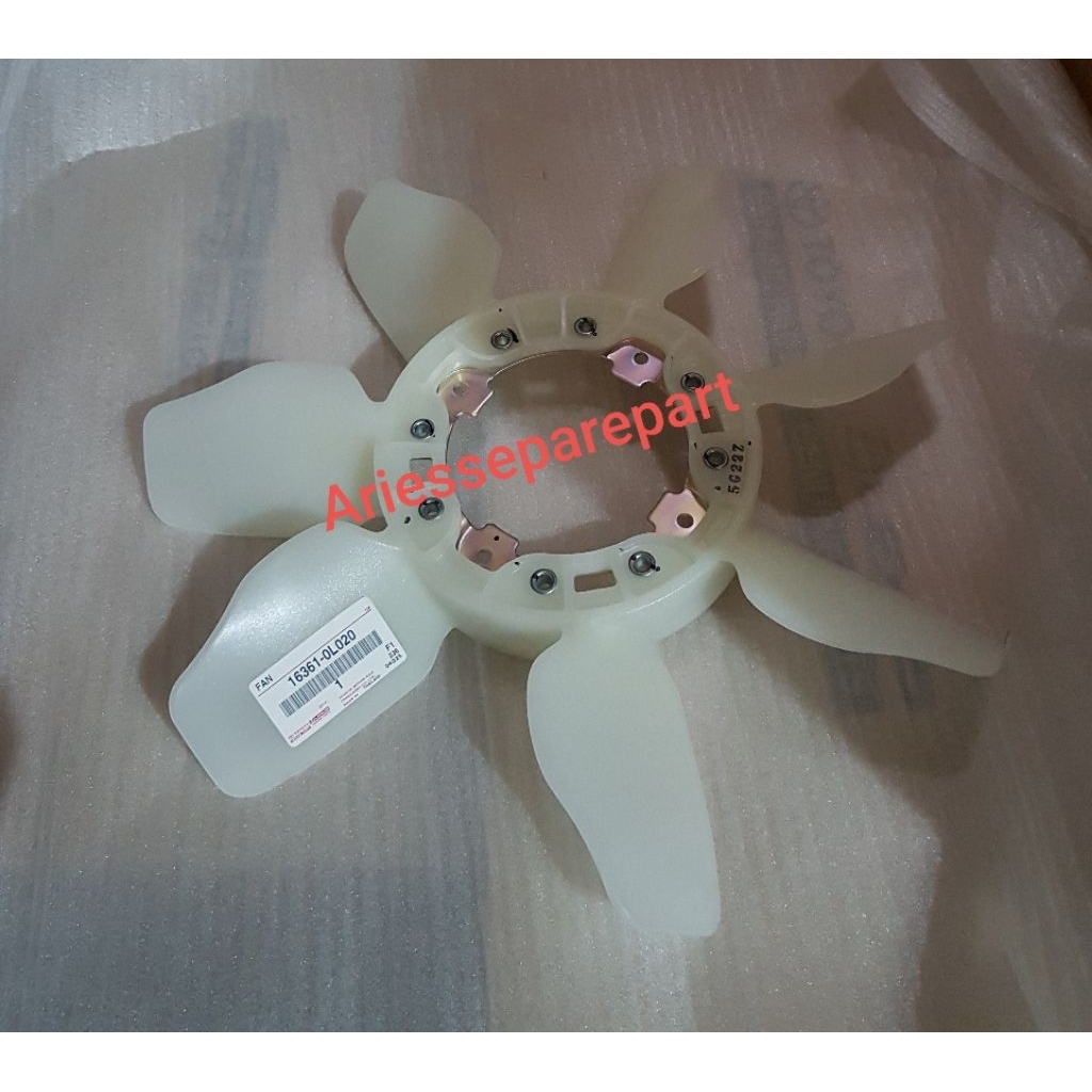 Jual 16361-0L020 KIPAS RADIATOR INOVA DISEL 2004-2015 ORIGINAL | Shopee ...