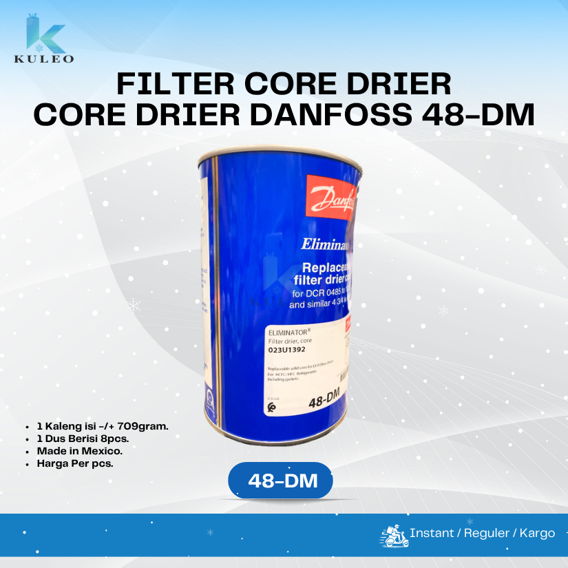Jual Filter Dryer Danfoss 48DM Original - Filter Dryer AC Danfoss 48DM ...