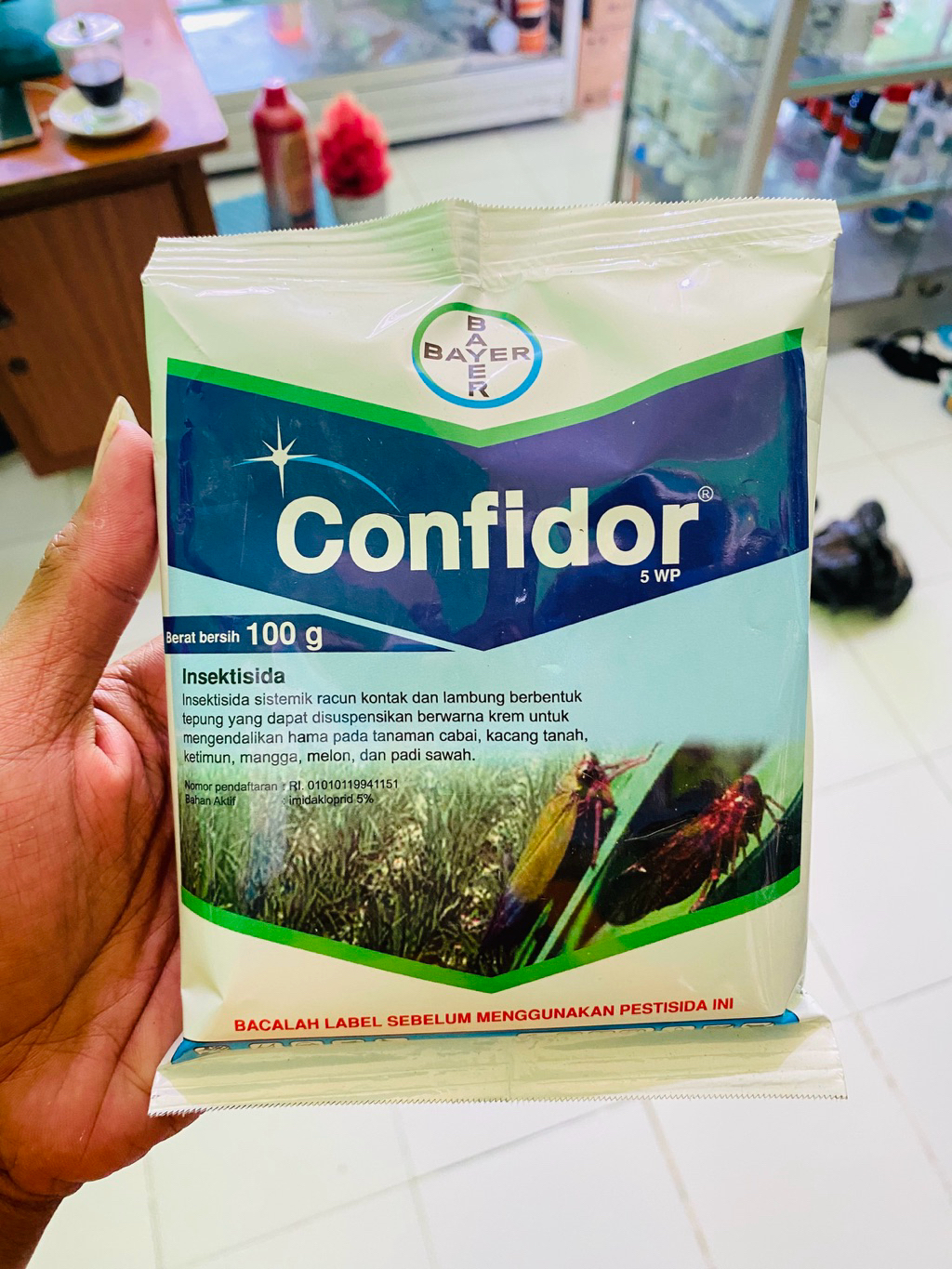 Jual INSEKTISIDA CONFIDOR 5wp 100gr | Shopee Indonesia