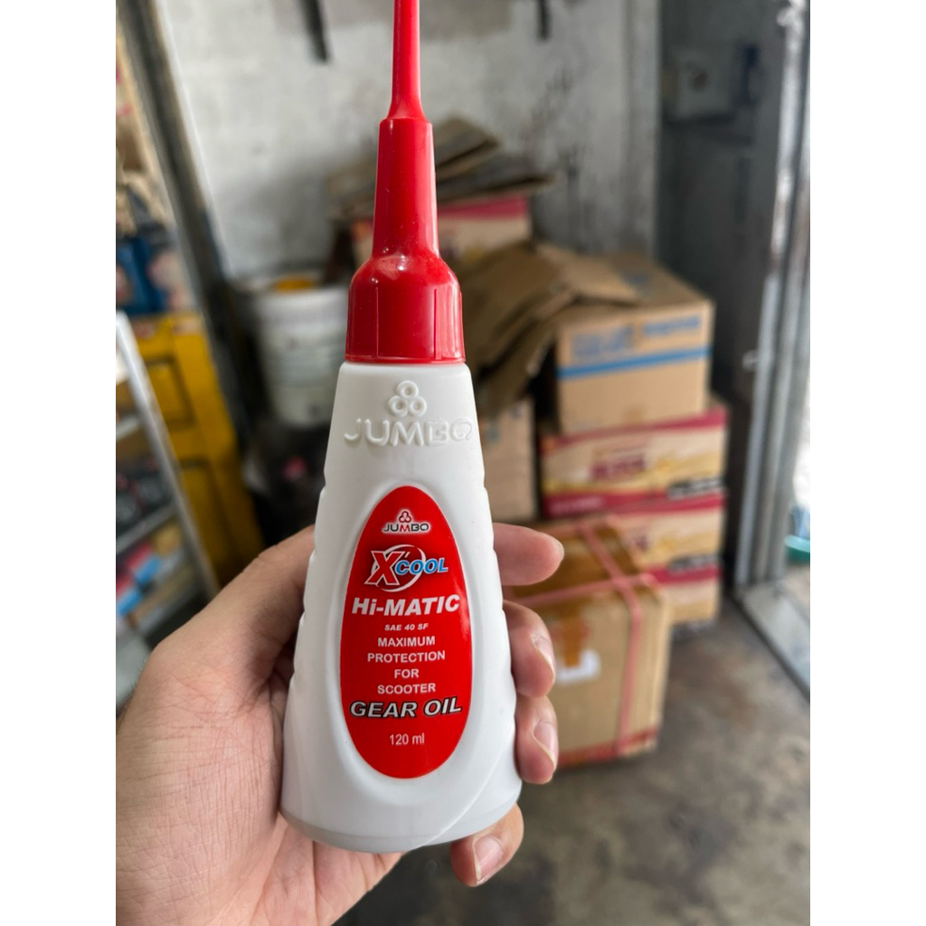 Jual Oligear Oli Gear Gerdang Honda Matic Jumbo jumbo ukuran 120ml Oli ...
