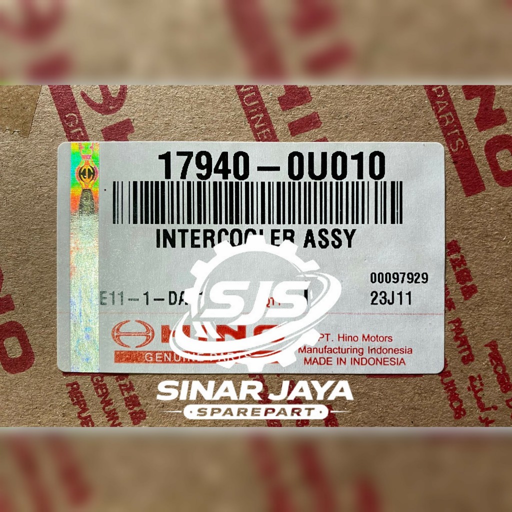 Jual Intercooler Hino Dutro EURO 4 All Tipe Toyota Dyna EURO 4 All Tipe ...