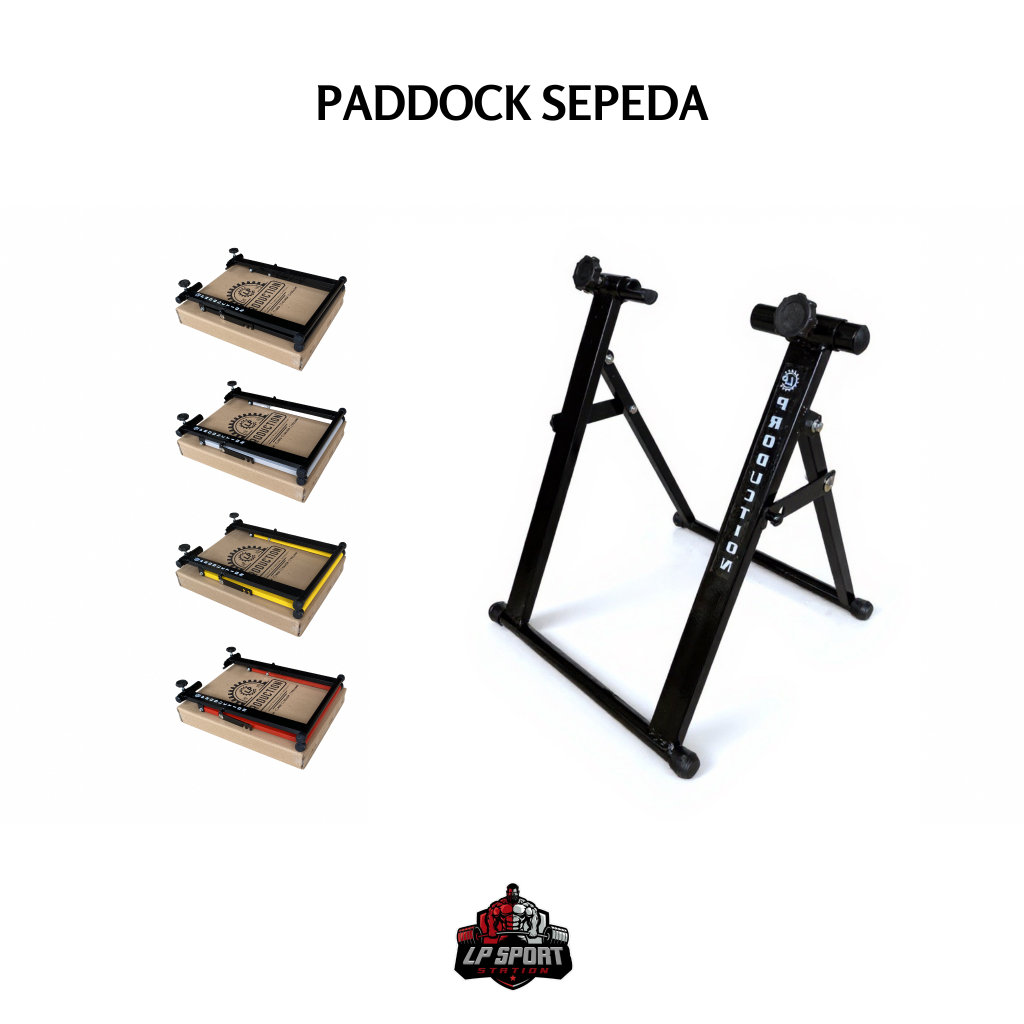 Jual Paddock Sepeda MTB Kuat 120kg / Standar Parkir Sepeda Statis ...