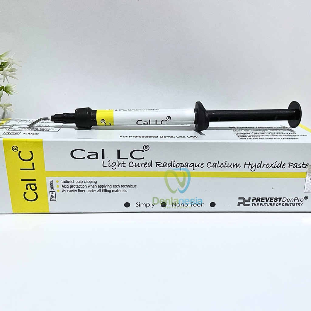 Jual Cal LC 1 Syringe / Pulp Capping Light Cure Cavity liner | Shopee ...