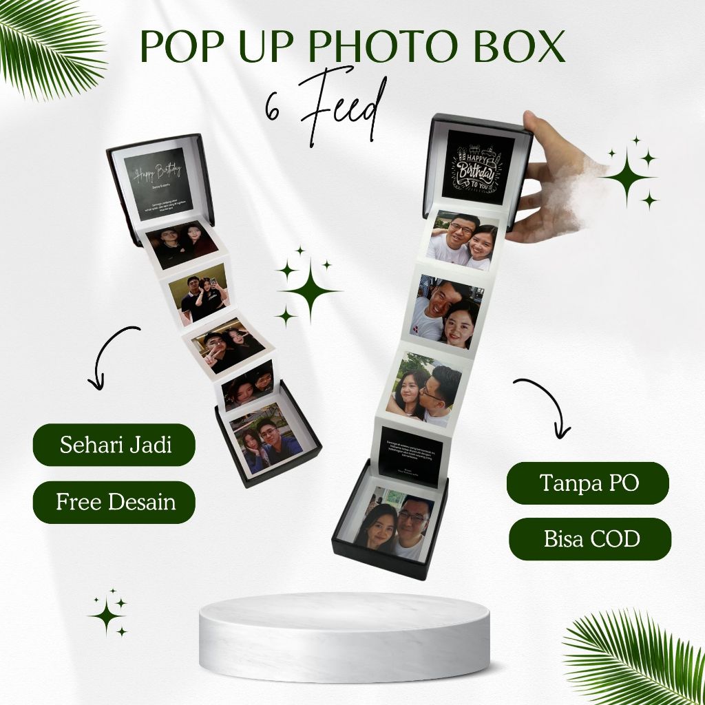 Jual Photo Box Single / Memory Box / Foto Box / Kado Ulang Tahun ...