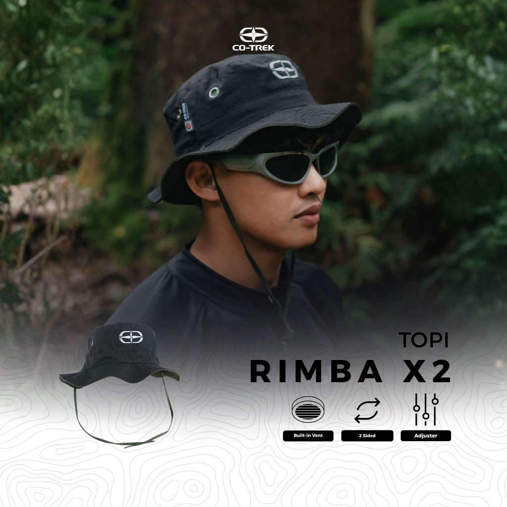 Jual Topi Rimba X2 Cotrek Adventure | Shopee Indonesia