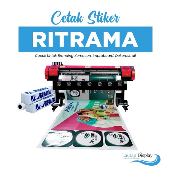 Jual Cetak Stiker Ritrama 1 Meter, Stiker Sticjer Ritrama Glossy / Doff ...