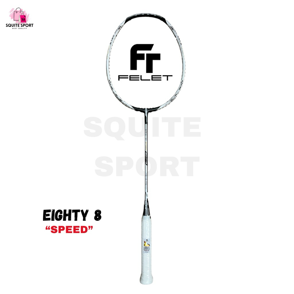 Jual RAKET FELET EIGHTY 8 POWER CONTROL SPEED 35lbs ORIGINAL BADMINTON ...