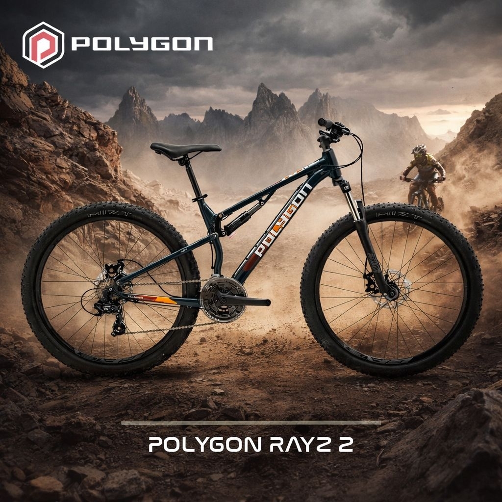 Jual Sepeda MTB Polygon RAYZ 2 GREY 3 x 7 Speed 27.5 inch | Shopee ...