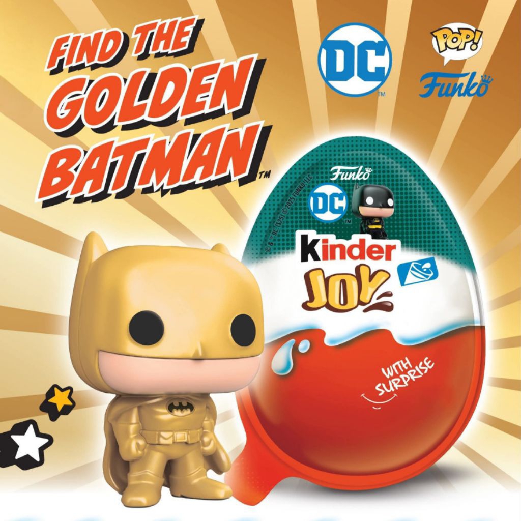 Jual Kinder JOY DC Funko Pop! with Surprise Batman Catwoman Flash ...