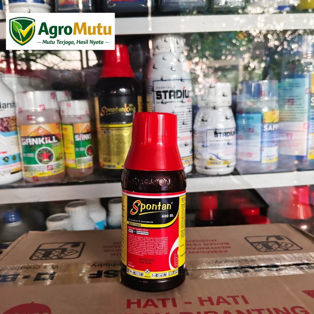 Jual SPONTAN 400 SL Insektisida Pengendali Sundep / Hama Penggerek ...
