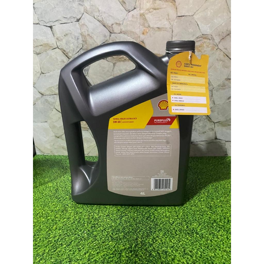 Jual Oli Mesin Mobil Shell Helix Ultra 5W-30 SQ 4L Ultimate Power Fully ...