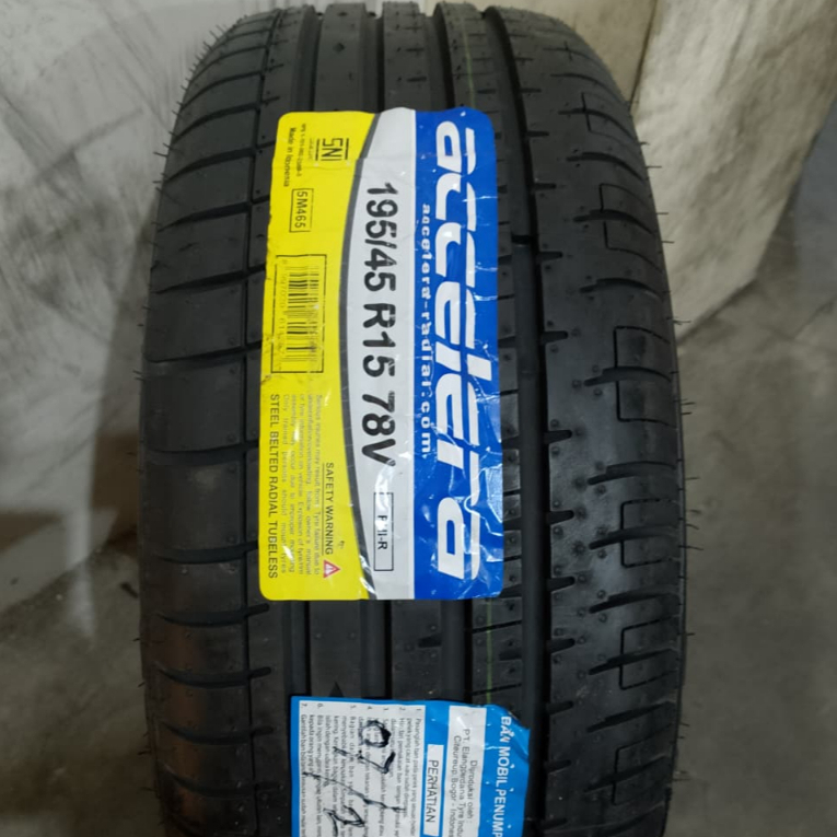 Jual Ban Mobil ACCELERA PHI R 195 45 R15 Ban Tubles - Daya Cengkram ...