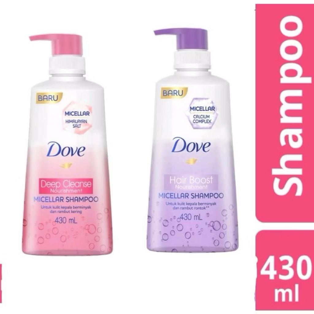 Dove Micellar Shampo 430Ml