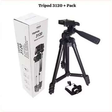 LUXE Tripod 3120 Tripod HP Dan Kamera Universal Free Holder U Dan Tas Tripod Dudukan Kamera T