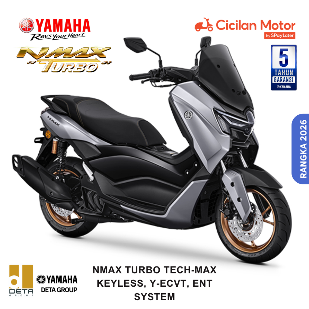 Sepeda Motor Yamaha NMAX Turbo Tech Max
