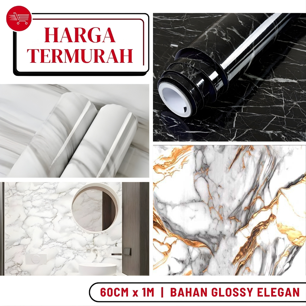 Jual Stiker Marmer Wallpaper Motif Marmer Sticker Marmer Stiker Motif ...
