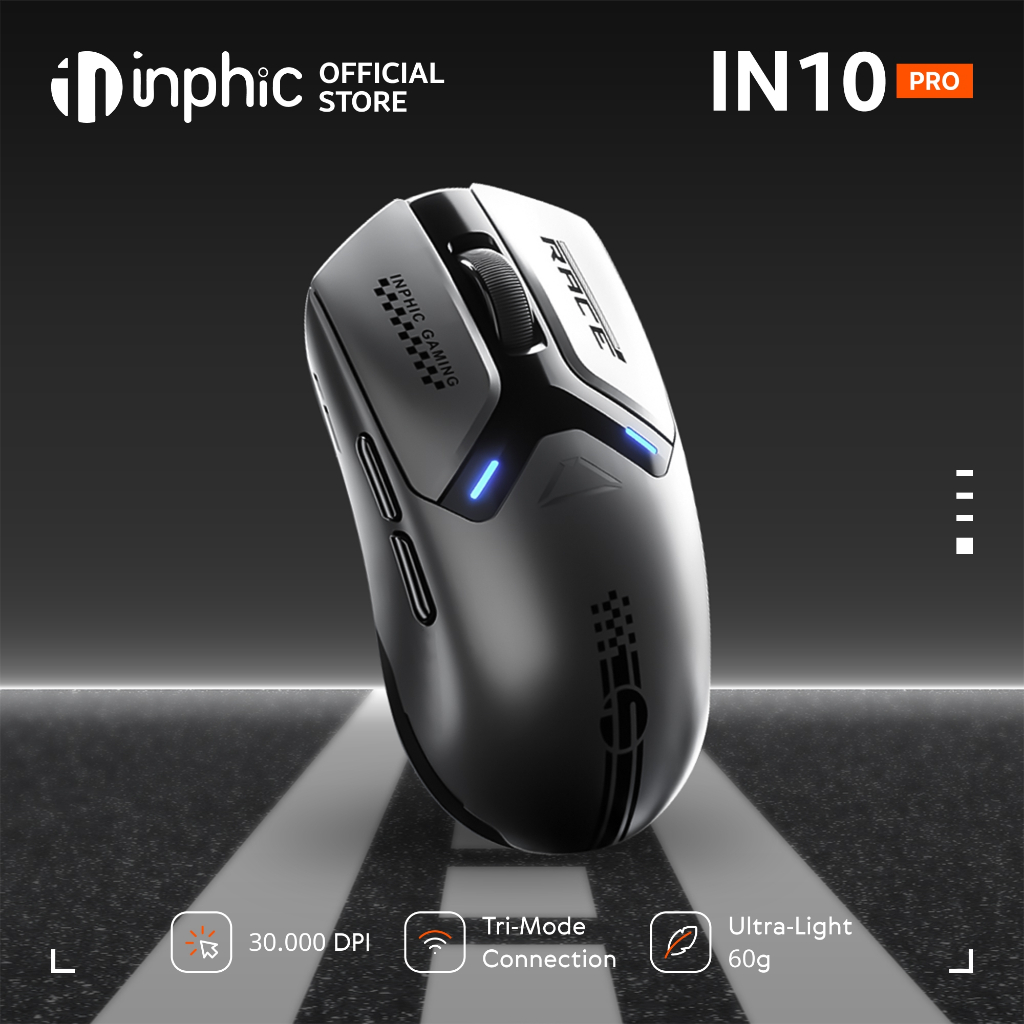 Jual INPHIC IN10PRO Wireless Gaming Mouse Super Light Flagship 30K DPI ...