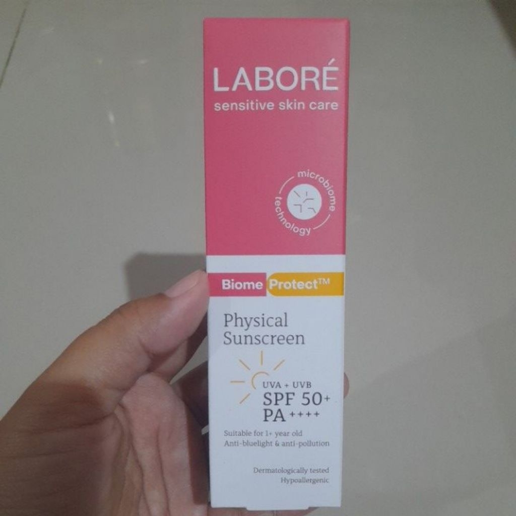 Jual LABORE PHYSICAL SUNSCREEN 30 ML SPF 50 PA++++ EXP. 2029 (NEW ...