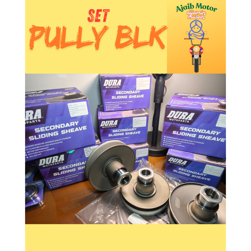 Jual DURA BY DAYTONA PULI PULLEY PULLY BELAKANG SET SECONDARY SLIDING ...