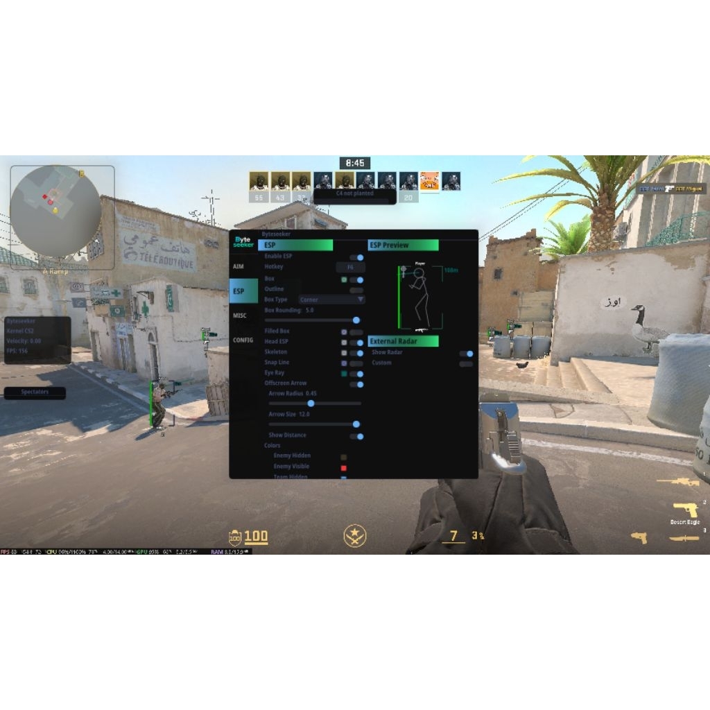 Jual CS2 Counter Strike 2 | Software Cheat Kernel External Premium ...