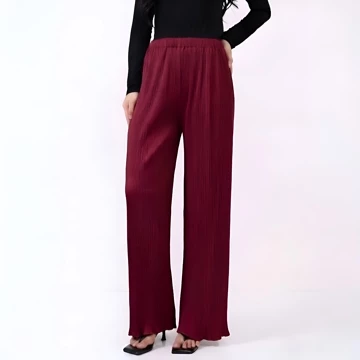 Mora Nara Pleats Pants Cullote Wanita Premium Kulot Plisket Wanita Highwaist Cullote Loose