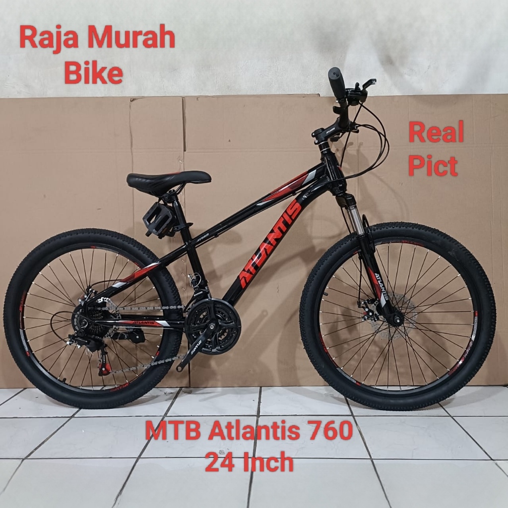 Jual Sepeda Gunung 24 Inch Atlantis 760 Sepeda MTB Atlantis AT 760 24 ...