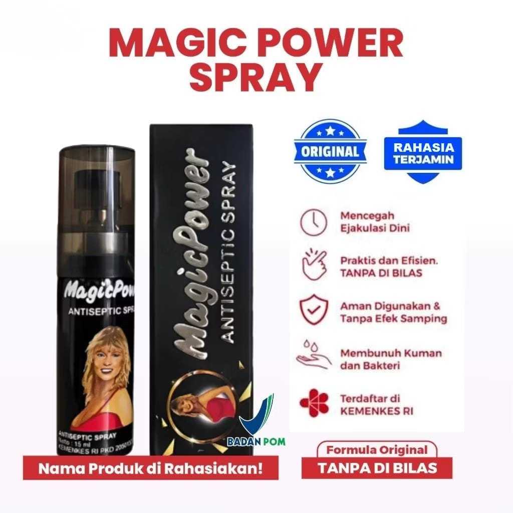 Jual Tissu Magic Power Spray Antiseptik Botol 15ml | Spray Antiseptic ...