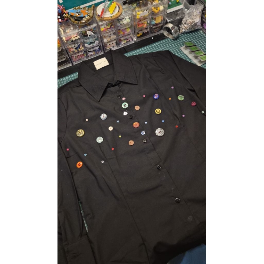 Jual -tokoman- Kurowa | Kemeja Unik | Rework | Shopee Indonesia