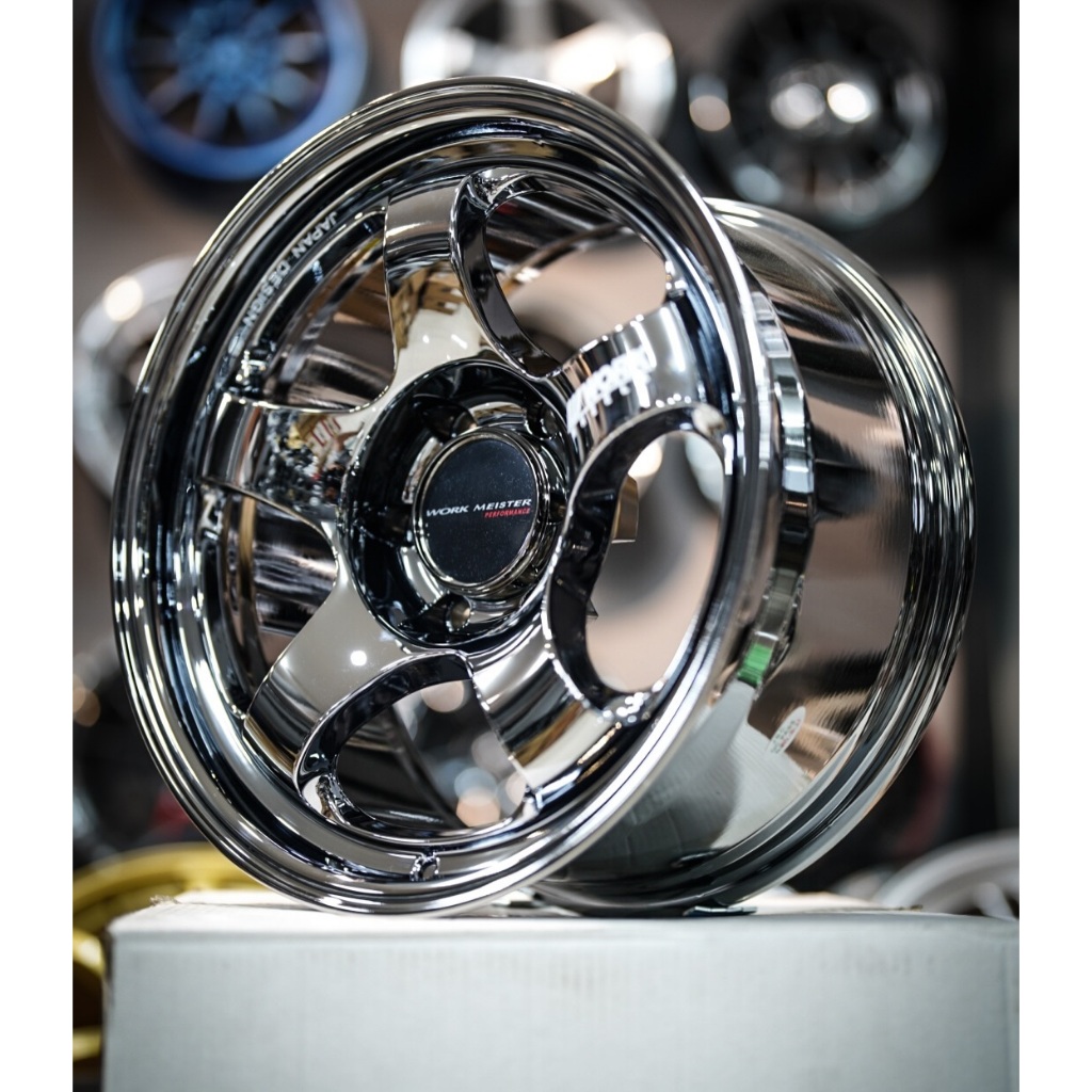 Jual Velg WORK Meister S1 R18 Black Chrome PCD 6x139 Lebar 9 ET0 Black ...