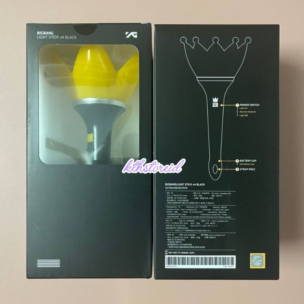 BIGBANG LIGHT STICK 4 ペンライト 2本 BIGBANG | BIGBANG OFFICIAL