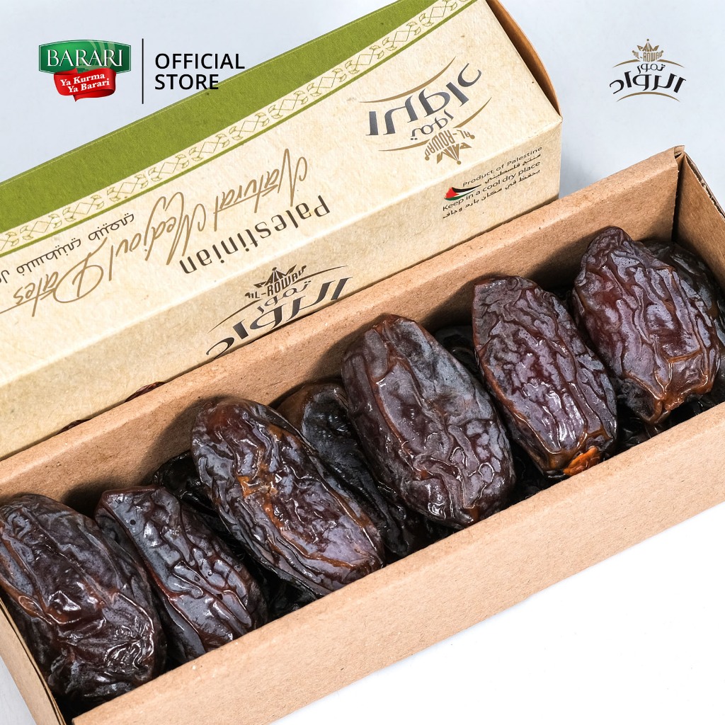 Jual AL-RWAD Kurma Medjool Palestina 250Gr Premium Dates High Quality ...