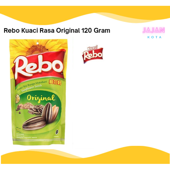 Jual Kuaci Rebo Rasa Original 120 gram | Shopee Indonesia