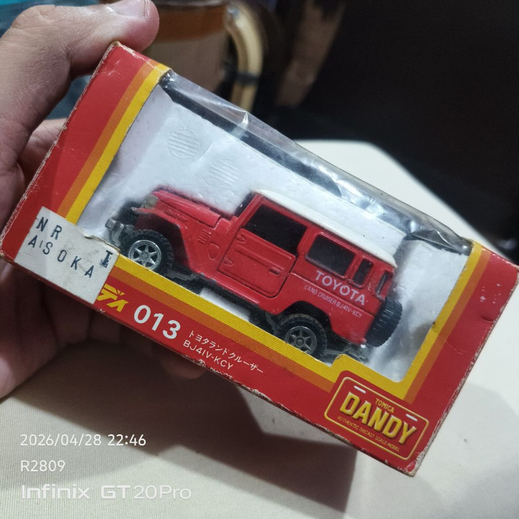 Jual Mobil Diecast Tomica Dandy 013 Red Toyota Land Cruiser 1:43 ...