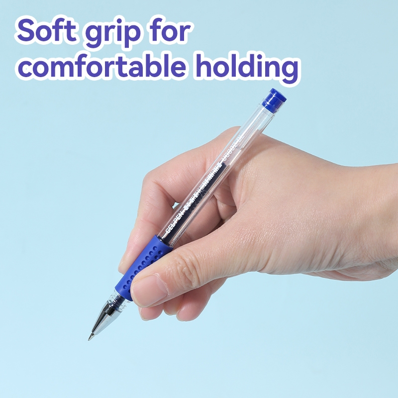 Deli I-Select Gel Pen Serbaguna / All Purpose Gel Pen 0.5mm UG002 (3)