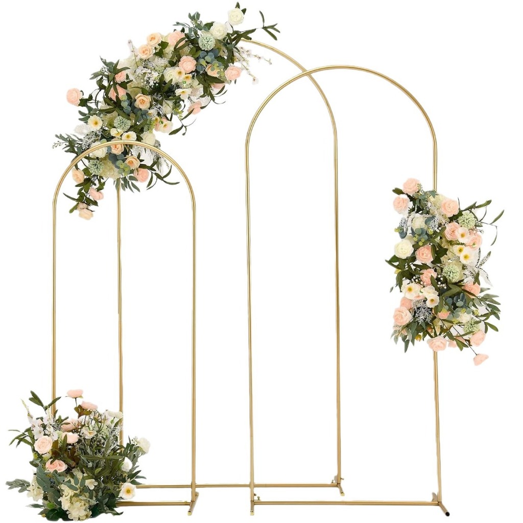 Jual [Ready] Standing Besi Oval Dekorasi wedding atau tunangan standing ...