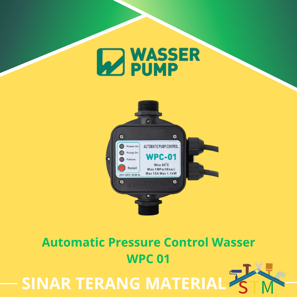 Jual WASSER AUTOMATIC PRESS CONTROL WPC-01 / OTOMATIS WASSER PUMP WPC ...