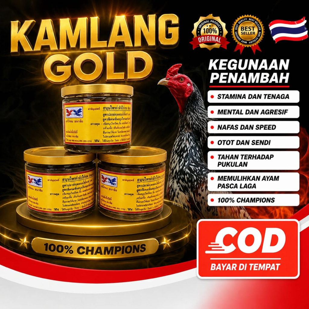 Jual Kamlang Basah Gold VIP Gold Platinum Black 400gram Original ...