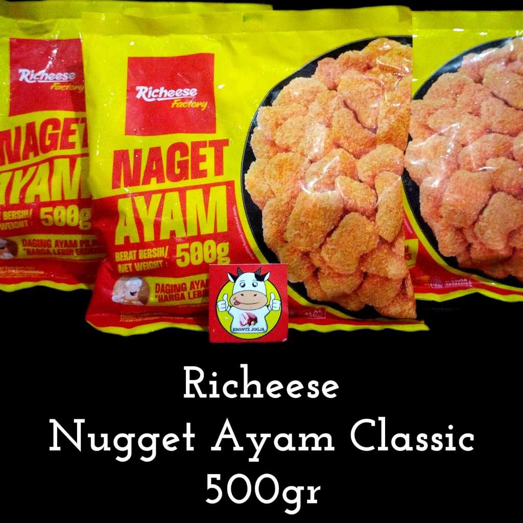 Jual RICHEESE Chicken Nugget Classic - Naget Ayam Reguler 500gr ...