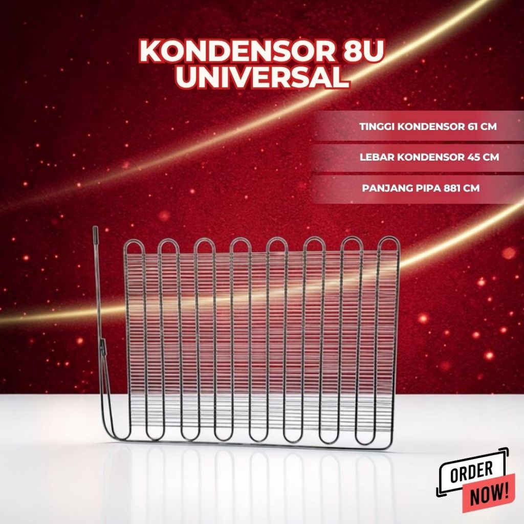 Jual POWZO Kondensor Kulkas Showcase Tipe U8 / Condenssor Freezer All ...